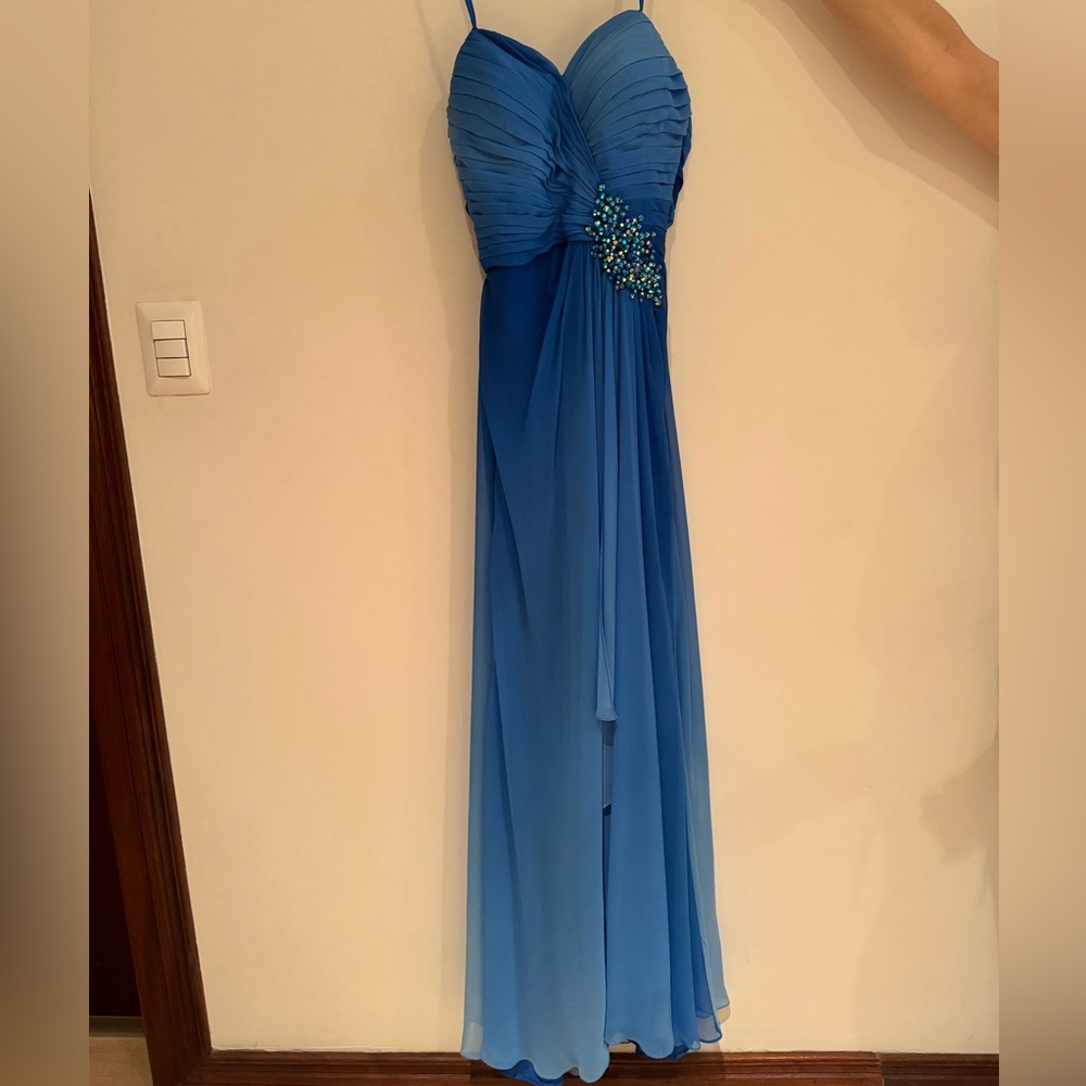 Maxi Strapless Backless Dress